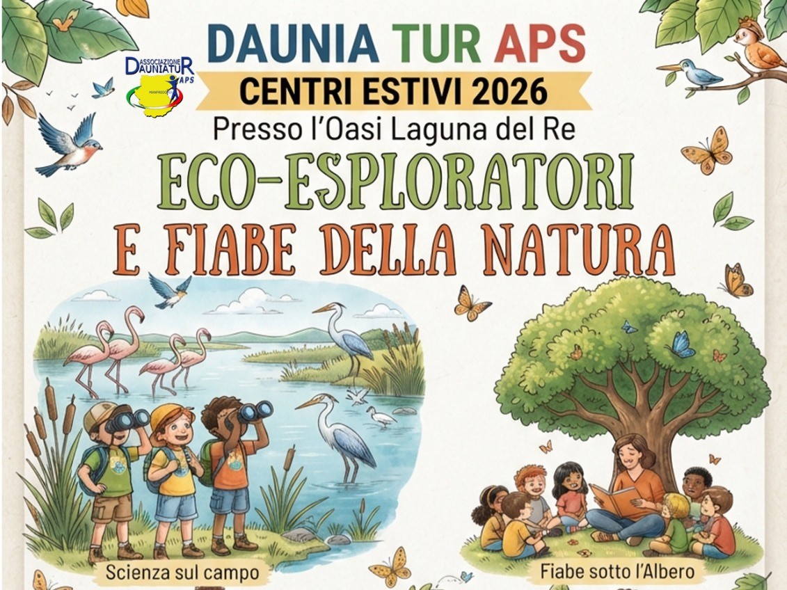 Animazione pomeridiana — ASSOCIAZIONE DAUNIA TUR APS
