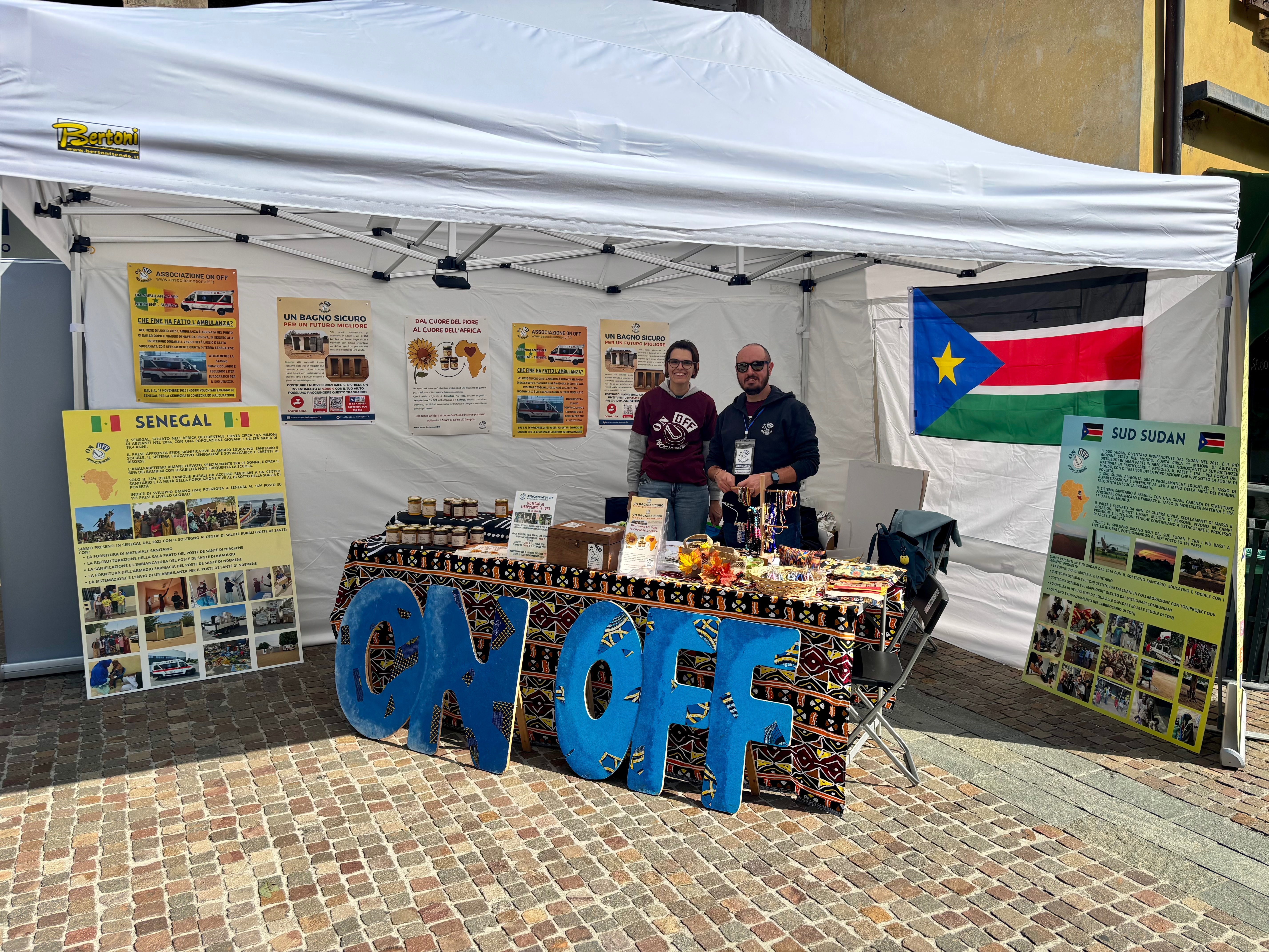 Raccolta fondi e sensibilizzazione sui progetti in Italia — Associazione ON OFF ODV
