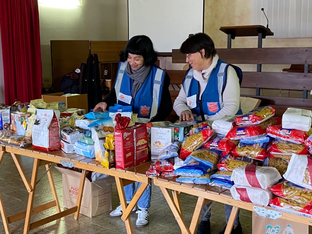Distribuzione pasti — Esercito della Salvezza