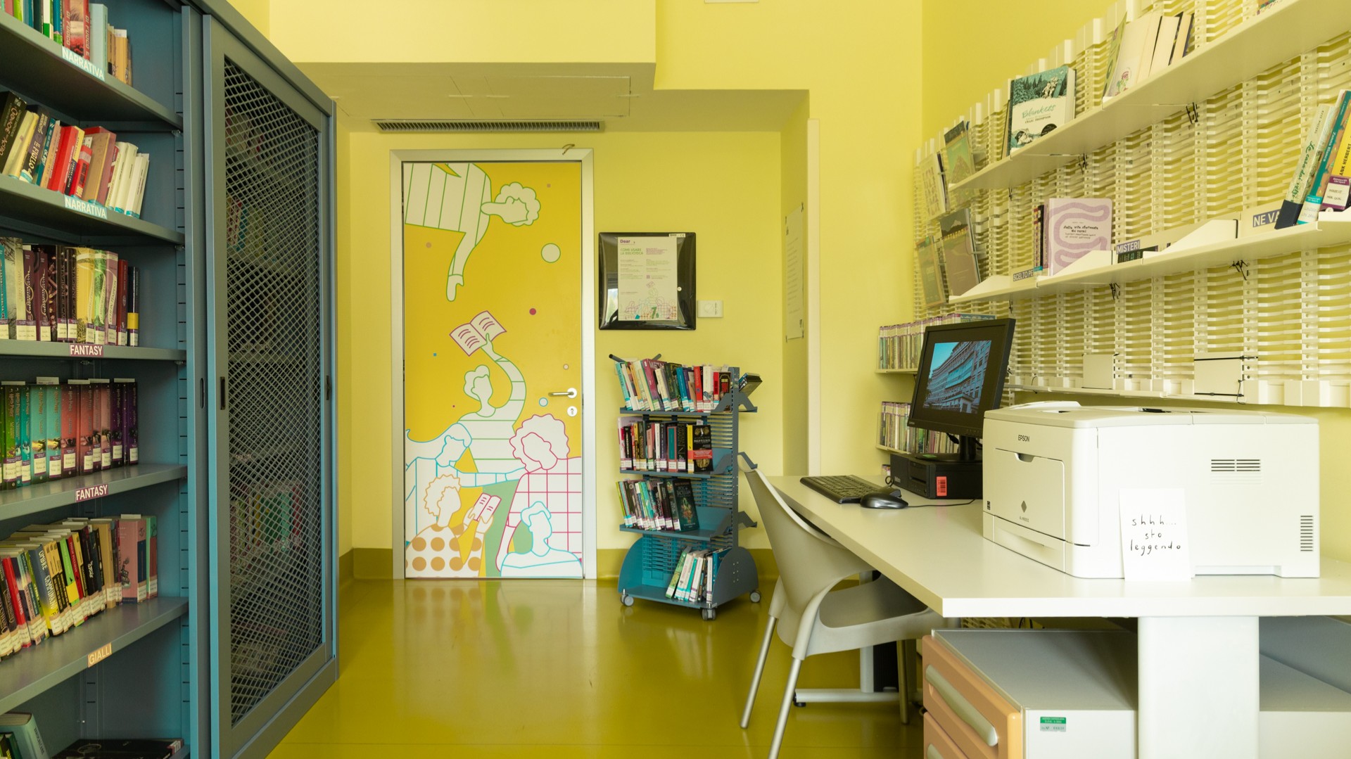 Biblioteca e lettura in ospedale — Dear ETS