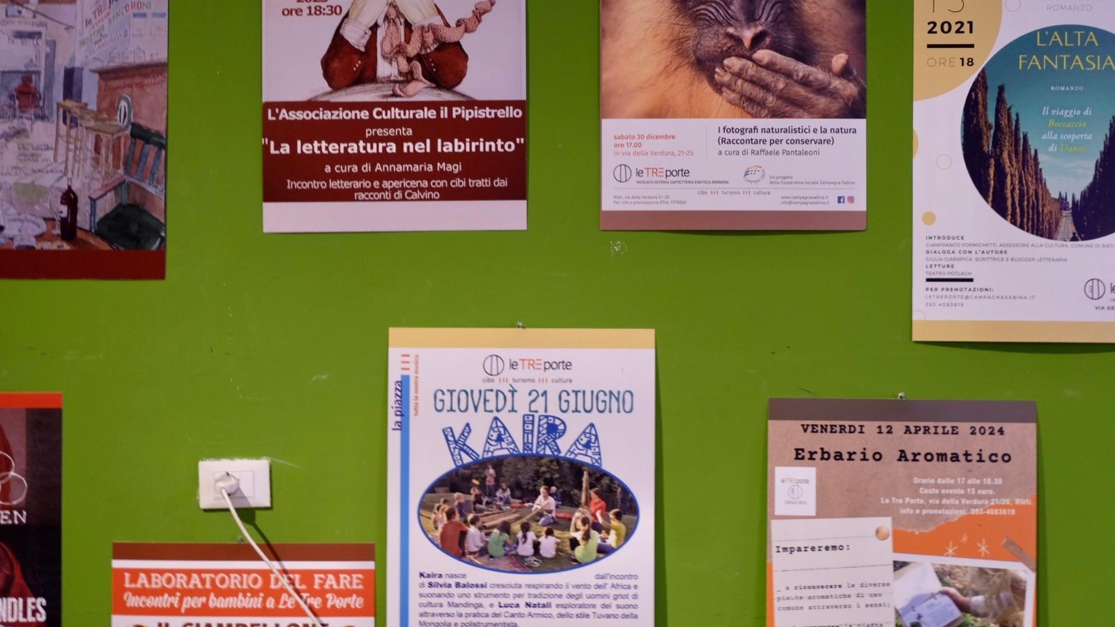 Hub culturale e spazio civico aperto — Campagna Sabina Soc. Coop. Soc. di comunità
